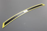 VW Sharan 11-on rear bumper load edge protector steel effect 7N0061195