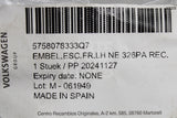 SEAT Ateca FR 2016-2026 rear bumper chrome trim (left) 575807833 3Q7