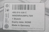 Audi A4 A6 RS4 RS6 cabin pollen filter element 4B0819439C