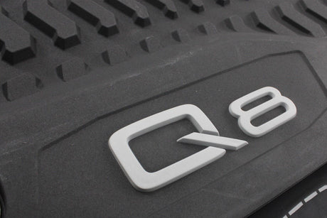 Audi Q8 2019-on front rubber all-weather floor mats (RHD) 4M8061501A 041
