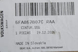 SEAT CUPRA Formentor Leon 20-on rear centre seat belt 5FA857807C RAA