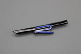 VW Golf R MK8 2020-on front radiator grille 'R' badge 5H0853679R EBY