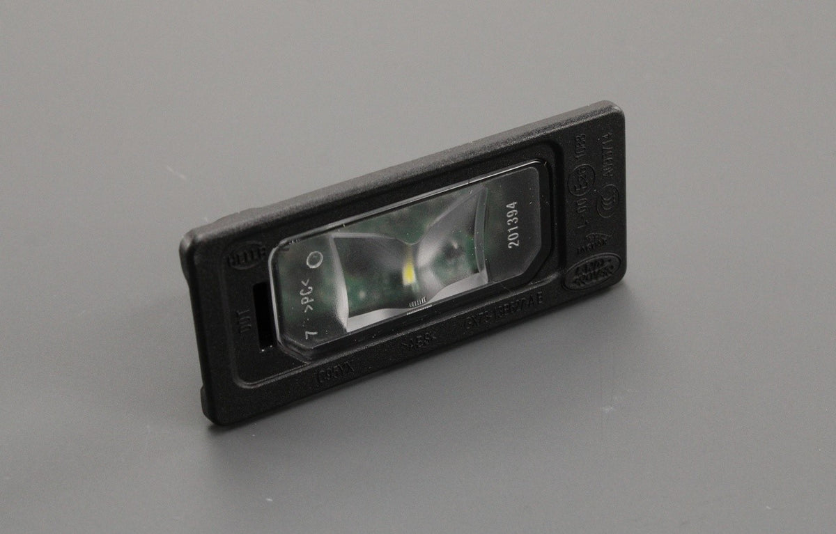Jaguar XF XE I-Pace F-Pace E-Pace 2015-on number plate light T2H24328, view 1