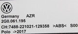 VW Polo AW 2020-on bumper load edge protector (rear) 2G0061195
