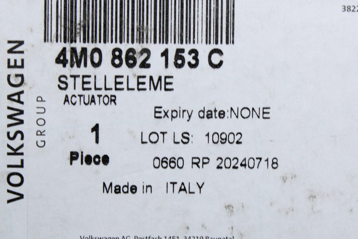 Audi A3 Q3 Q5 Q7 Q8 2016-on fuel flap actuator 4M0862153C