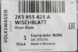 VW Caddy 2016-2021 aero wiper blade for rear tailgate boot 2K5955425A