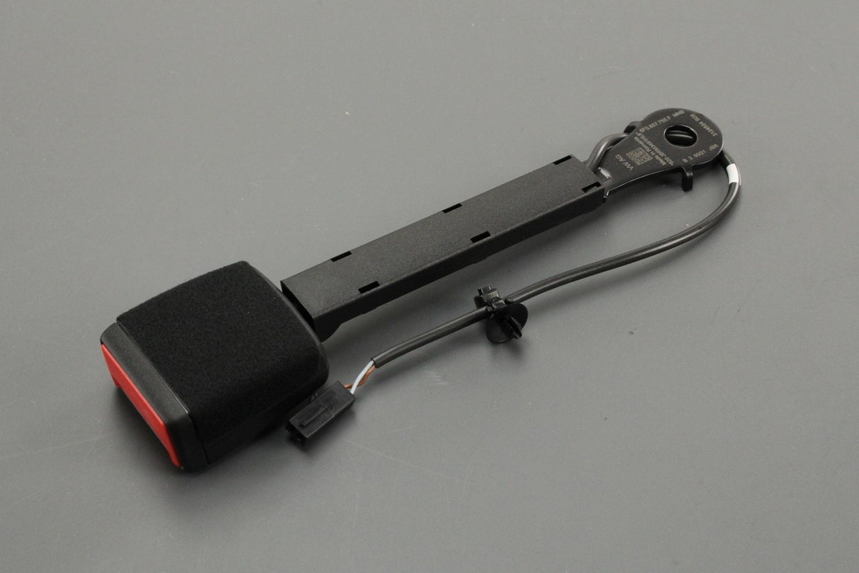 VW Polo AW 18-on Audi A1 19-on seat belt latch (left) 6F0857755F MNB