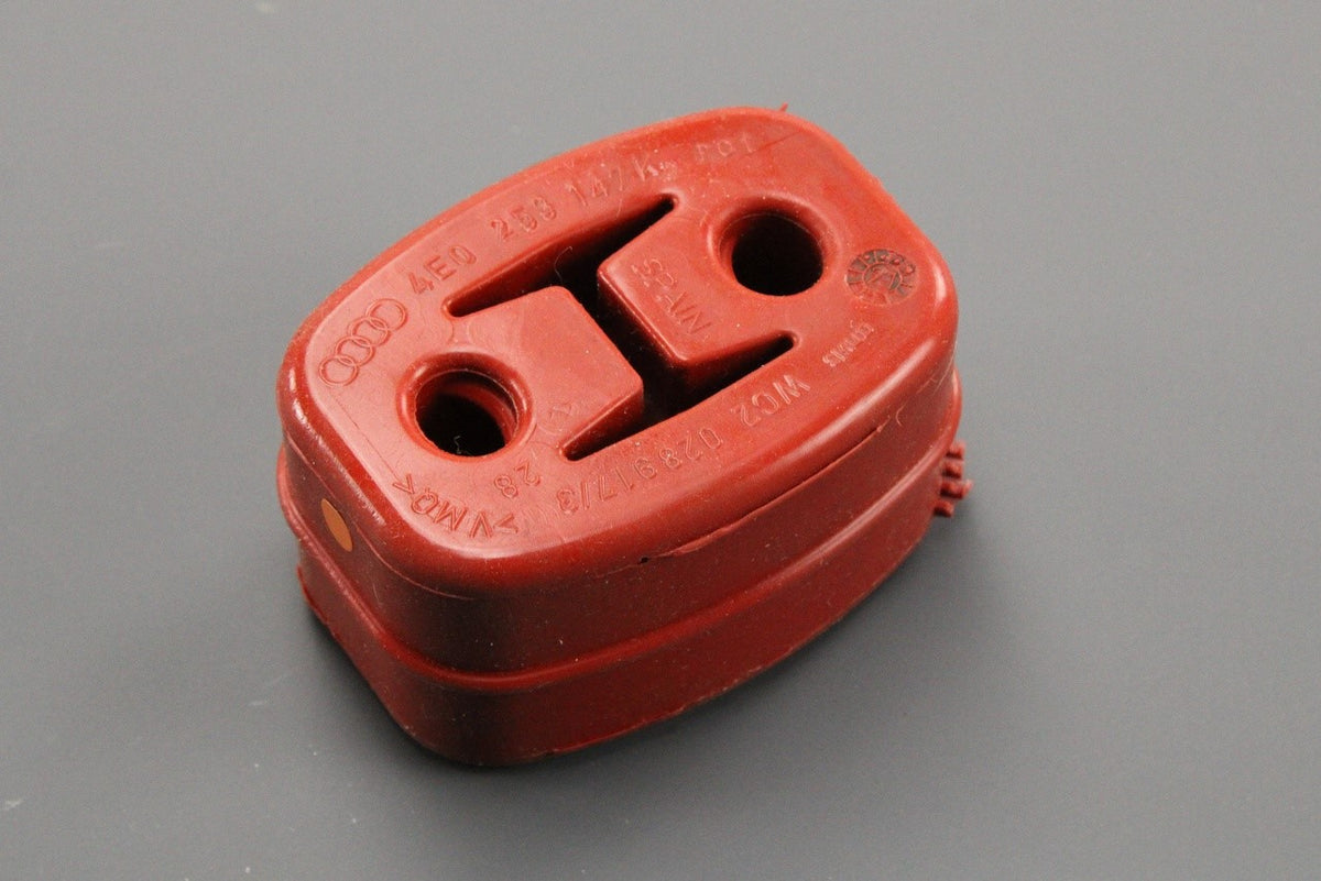 VW Audi Skoda SEAT rear exhaust rubber mount 4E0253147K, view 1