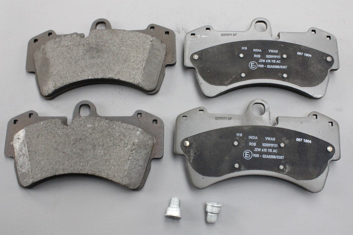 VW Touareg 2003-2010 brake disc and pad set 350x34mm (front) JZW698302DE
