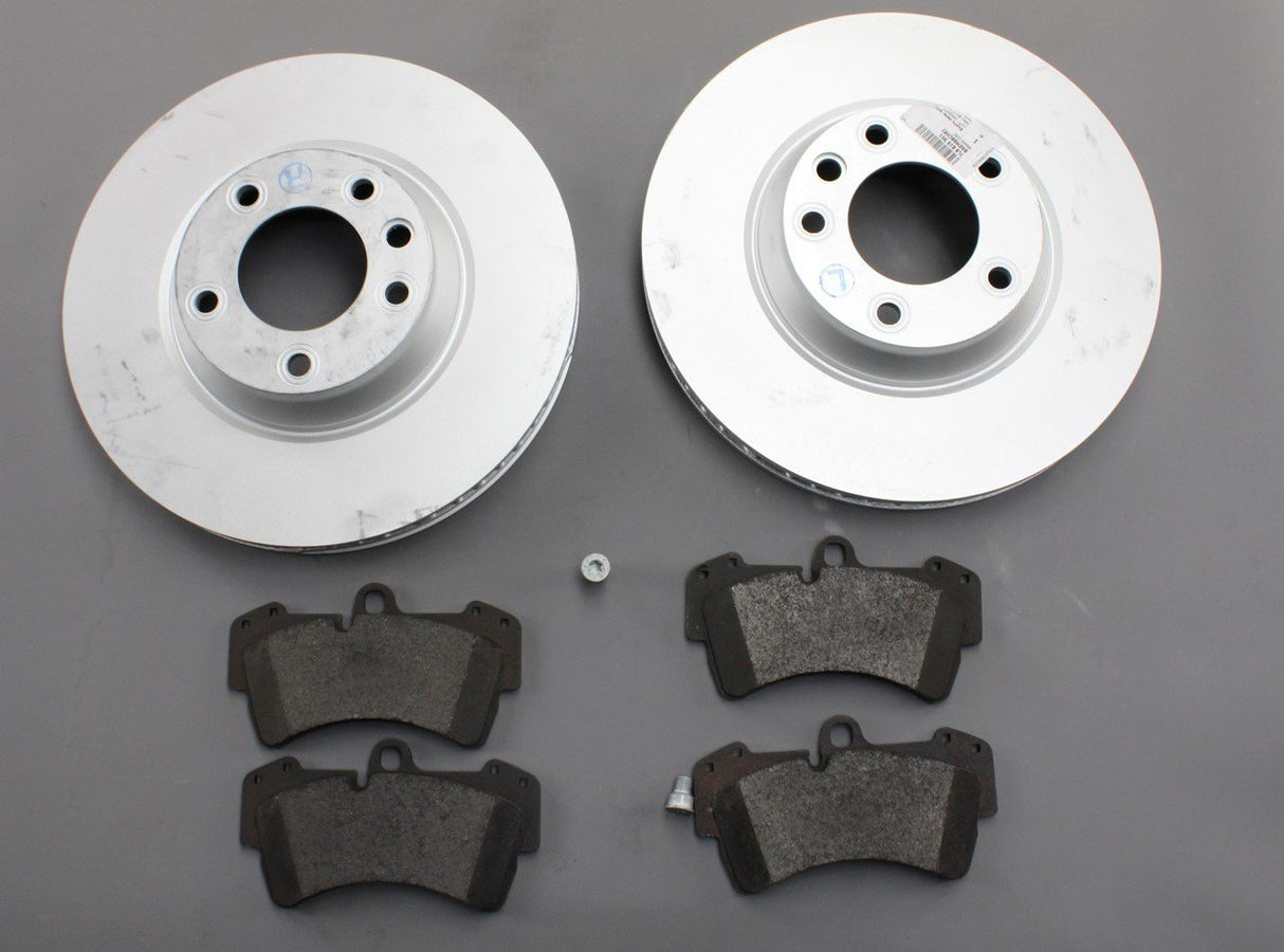 VW Touareg 2003-2010 brake disc and pad set 350x34mm (front) JZW698302DE