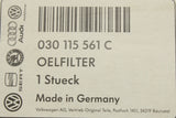 VW Lupo Polo Skoda SEAT Arosa 1.7 1.9 TDI engine oil filter 030115561C