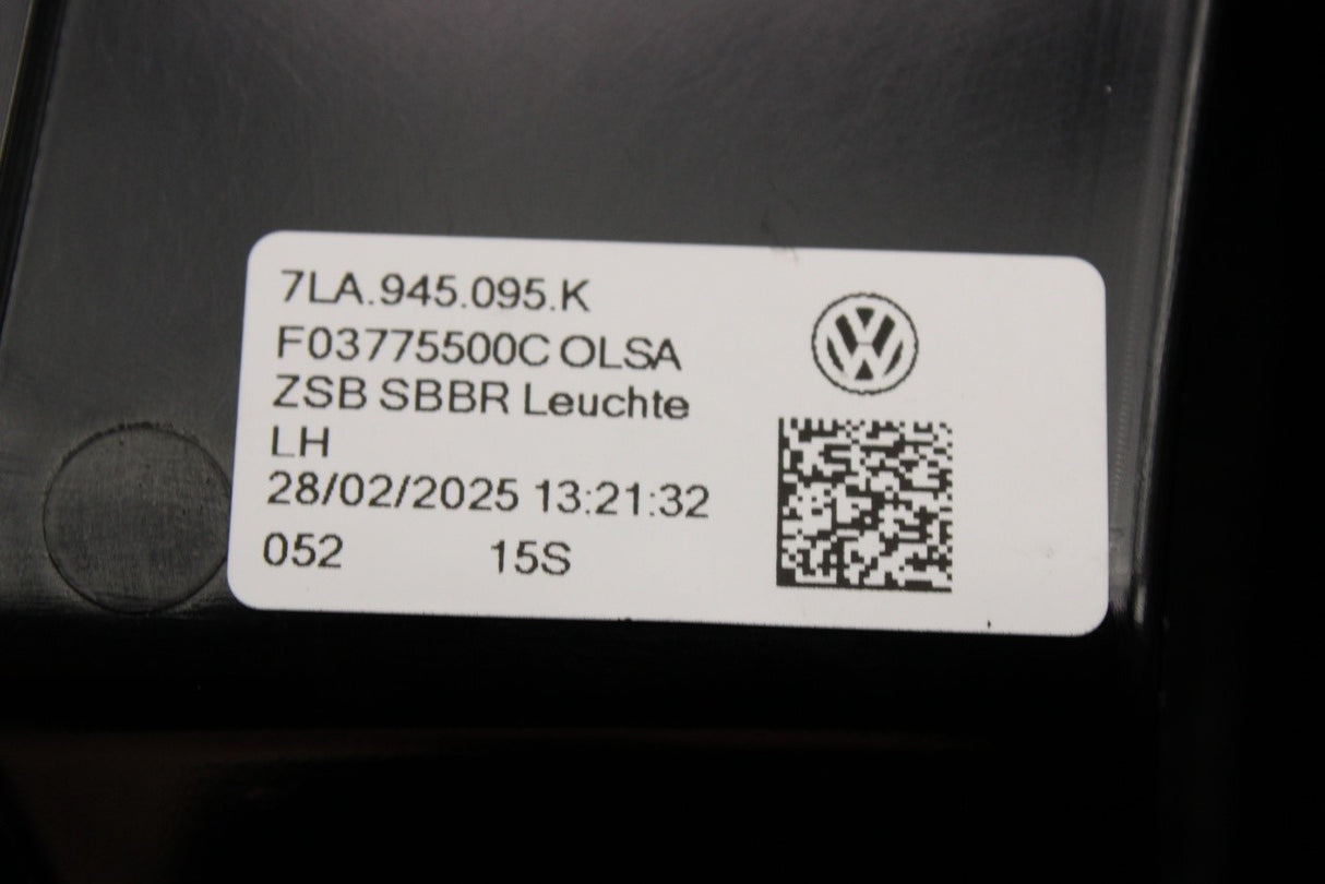 VW Transporter T6.1 left halogen tail light (tailgate model) 7LA945095K