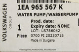 VW ID.Buzz ID.3 Audi Skoda Enyaq CUPRA Born V468 coolant pump 1EA965567K