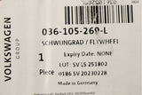 VW Golf MK7 Audi A1 Skoda Fabia SEAT Leon flywheel (1.2 TSI) 036105269L