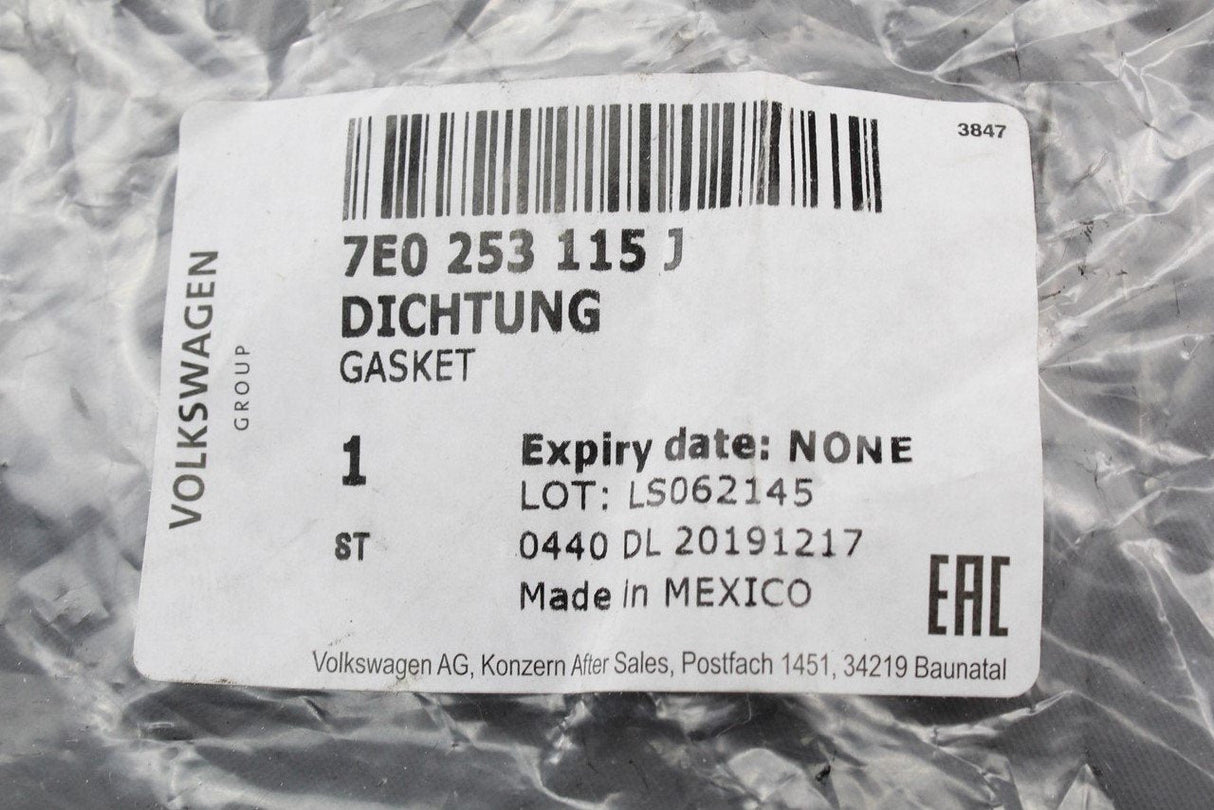 VW Crafter Transporter T6 Cat to downpipe gasket crush seal 7E0253115J