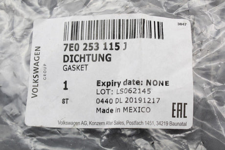 VW Crafter Transporter T6 Cat to downpipe gasket crush seal 7E0253115J