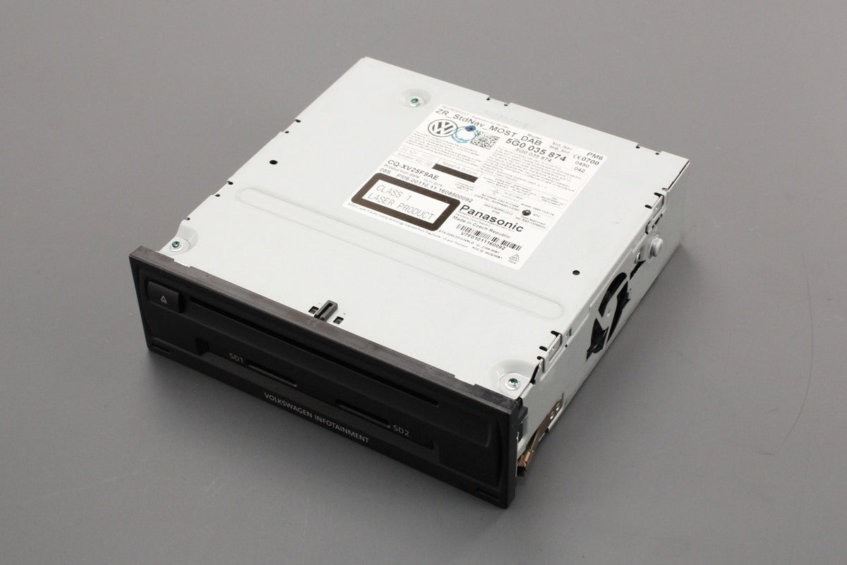 VW Golf MK7 2013-17 Discover Media control unit (Gen 1) 5G0035874X, view 1