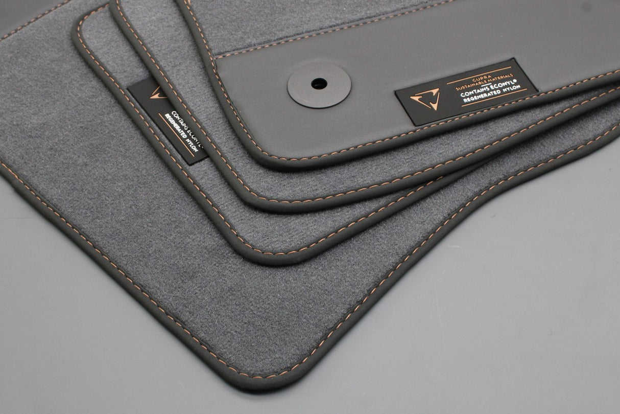CUPRA Leon 20-on Formentor 21-on RHD textile floor mats set 5FH093990J