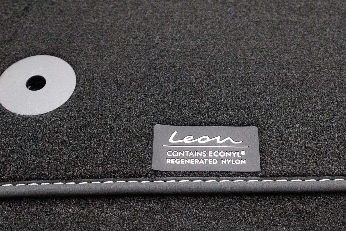SEAT Leon 2020-on RHD textile floor mats set 5FC863011J LOE