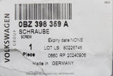 Audi R8 2016-2024 mechatronic oil sump sealing plug 0BZ398359A