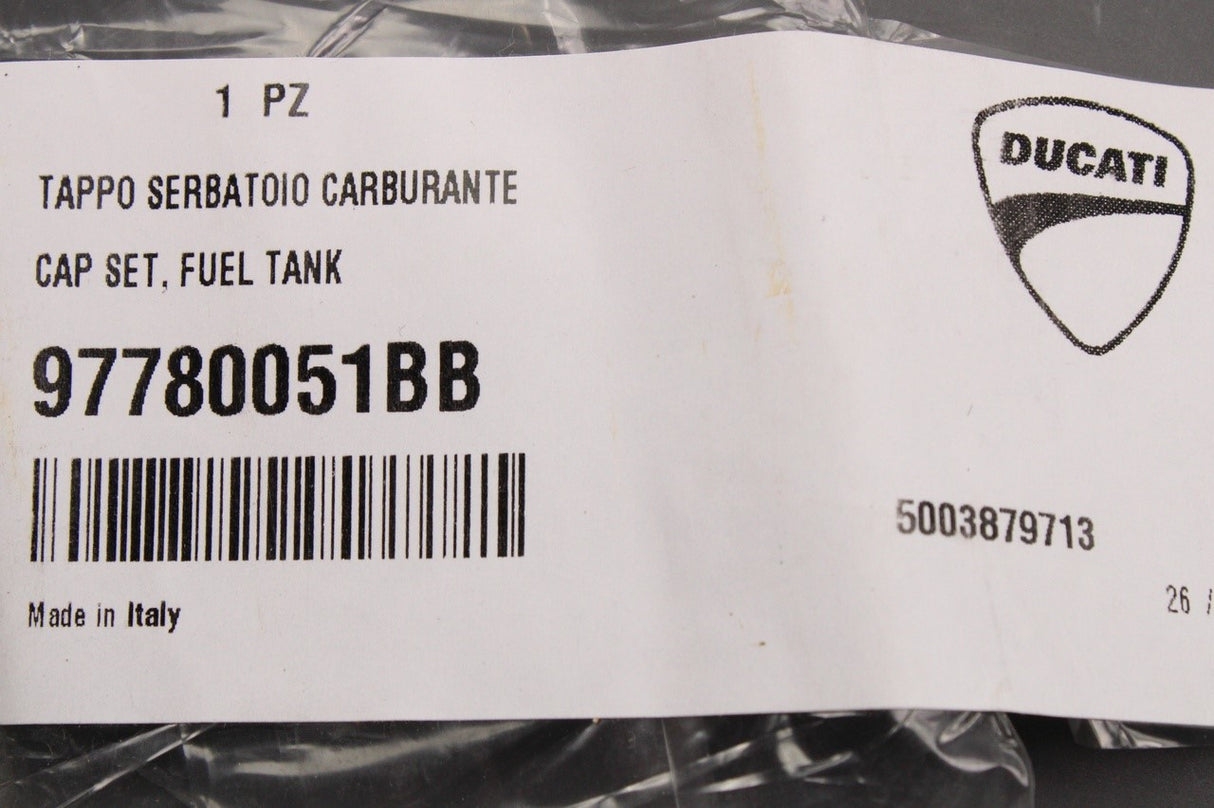 Ducati Panigale V4 Rimoza aluminium fuel tank cap 97780051BB