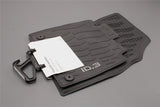 Genuine VW ID.3 2020-on front rubber floor mats RHD 10C061502 82V