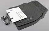 VW T-Cross 2019-on rubber floor mats set RHD (front) 2GN061502 82V
