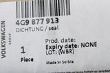 Audi A6 S6 RS6 Avant 2011-2018 sunroof seal (rear) 4G9877913