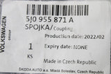 Skoda Octavia Fabia SEAT water washer pipe connection piece 5J0955871A