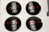 VW Golf GTI dynamic centre caps and tyre valve caps 000071215Q / 213E