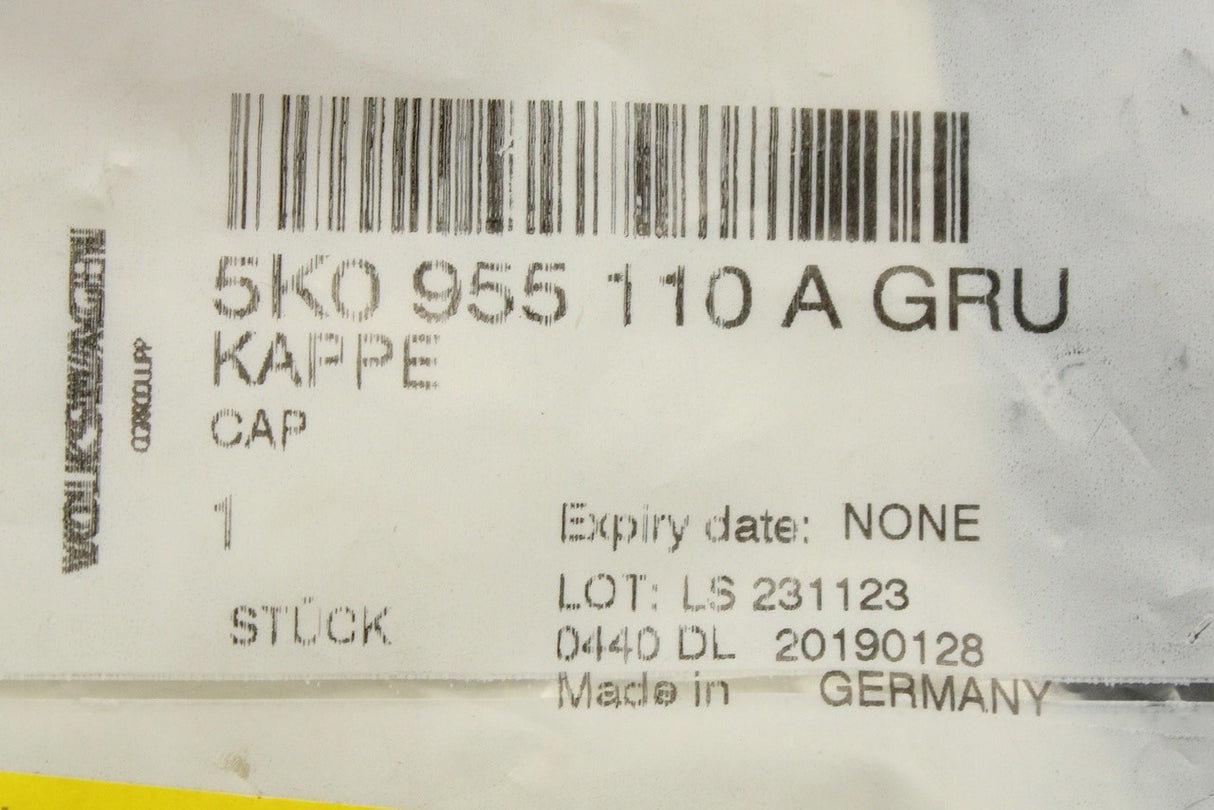 VW Golf GTI MK6 09-13 headlight washer jet cover (right) 5K0955110A GRU