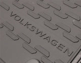 Genuine VW Transporter T6.1 2020-24 rubber floor mats set (front) 7H2061502 82V