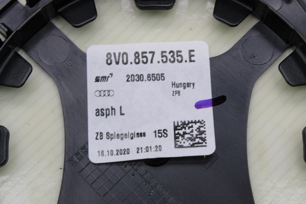 Audi A3 S3 RS3 8V 2013-2020 wing mirror glass (left) 8V0857535E