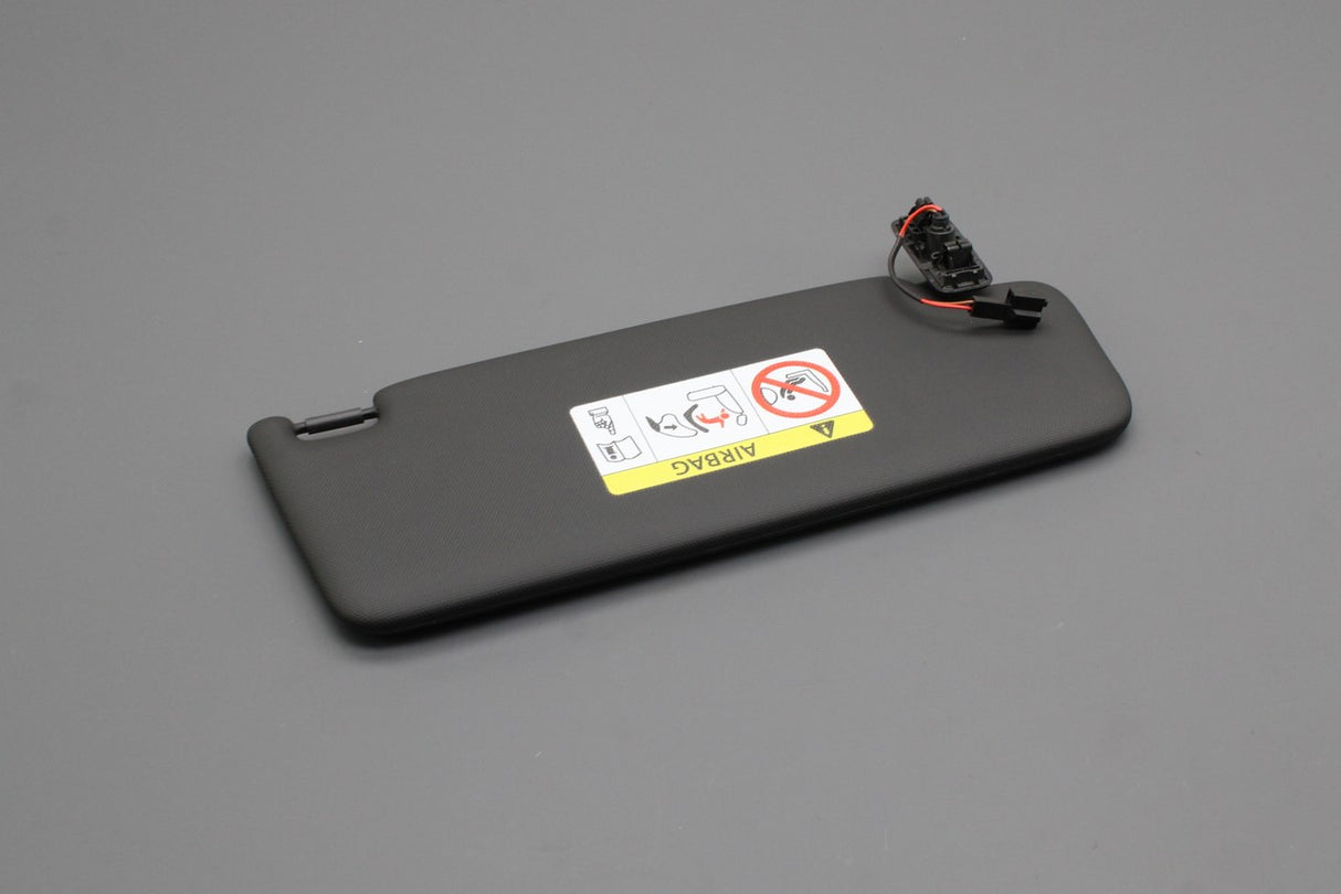 Audi Q3 SQ3 RSQ3 2019-on sun visor in black (left) 83A857551C 7C0