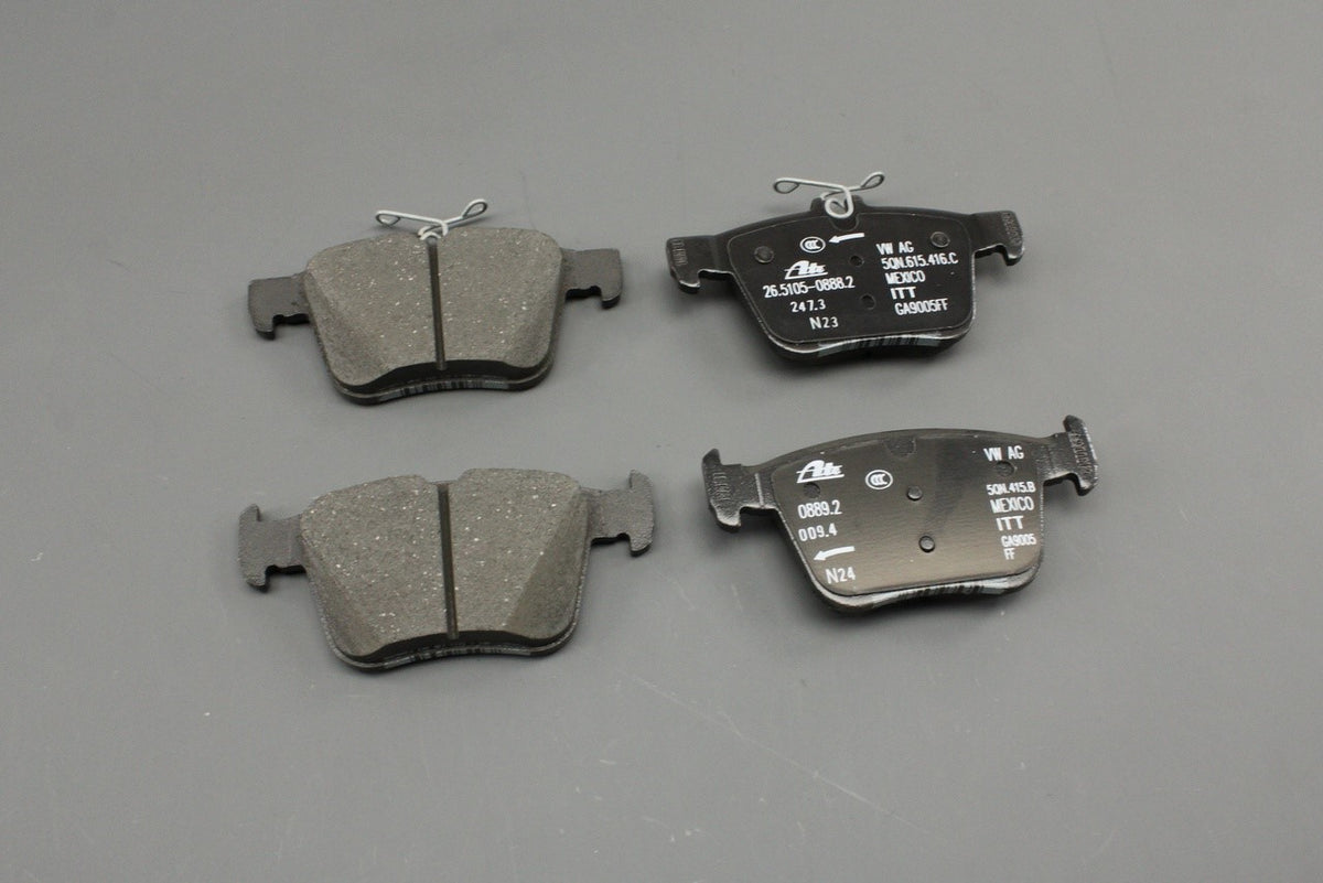 VW Tiguan Allspace 2018-on brake pads set (rear) 3Q0698451S, view 1