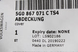 VW Polo AW 2018-on interior roof light cover (rear) 5G0867071C TS4