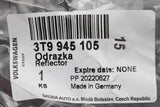 Skoda Superb Estate 3T 2008-15 rear bumper reflector (left) 3T9945105