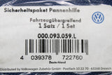 VW Volkswagen emergency breakdown safety kit 000093059L