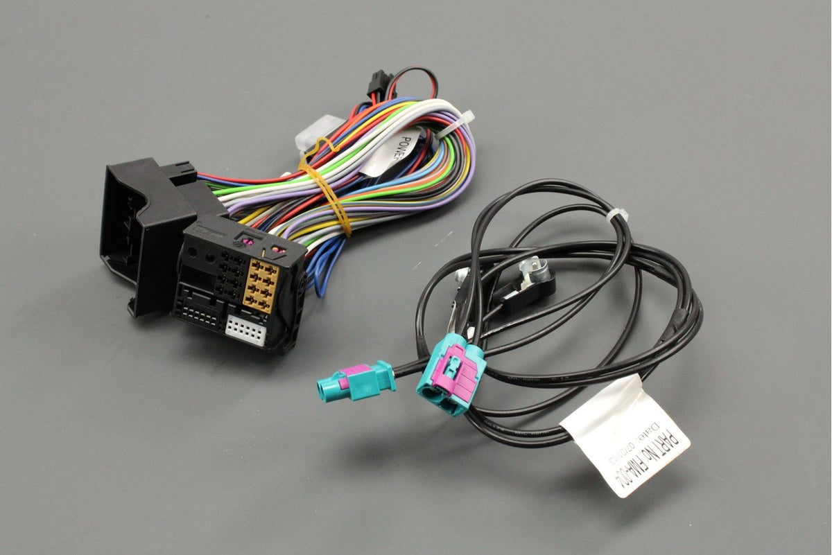 VW quad block audio stereo wiring harness (double fakra) ZGB000051301, view 1