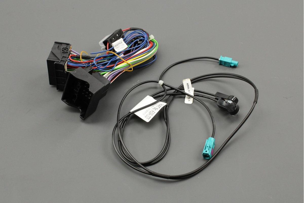 VW quad block audio stereo wiring harness (Single fakra) ZGB000051302, view 1