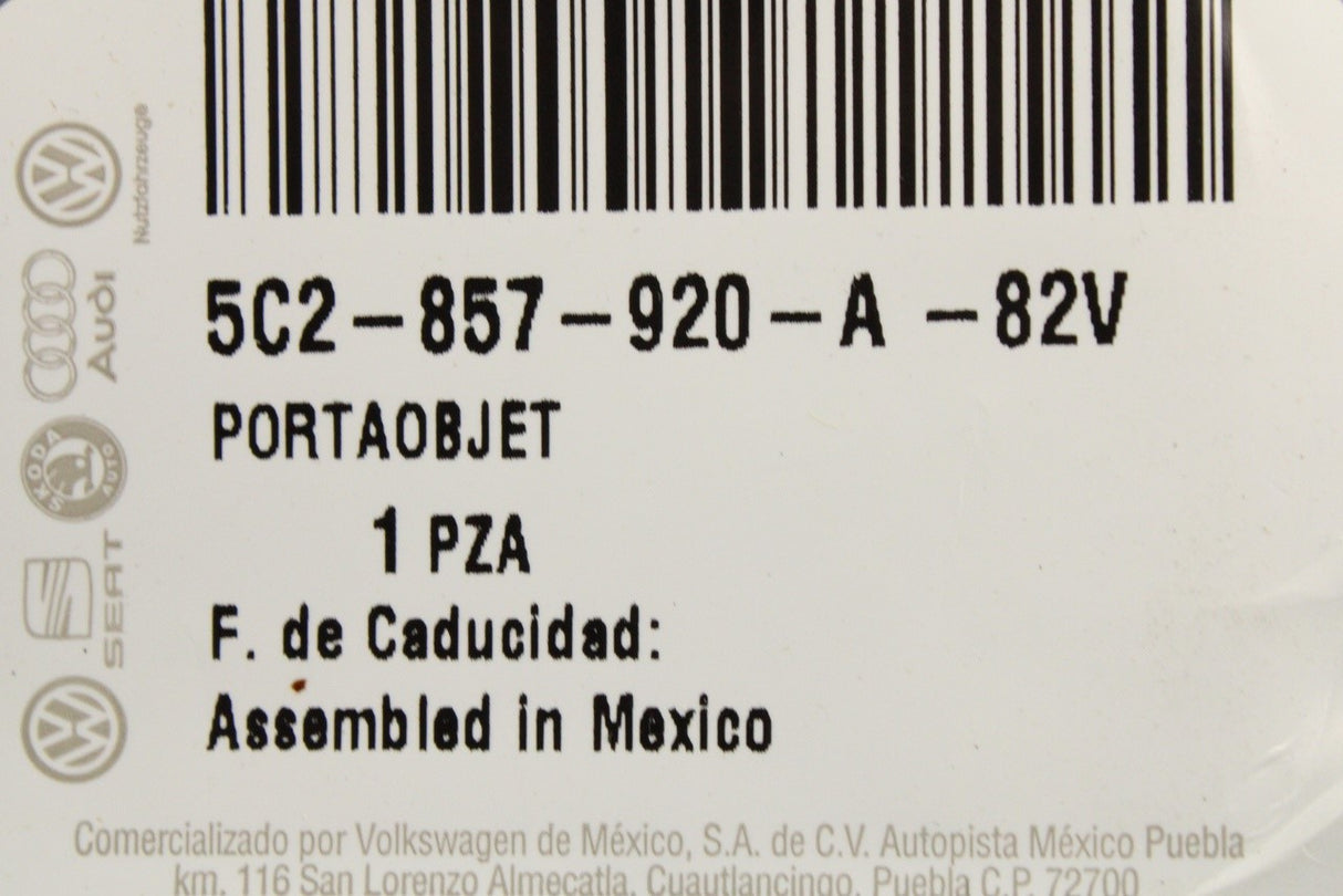 VW Beetle 2012-19 drivers side stowage compartment (RHD) 5C2857920A 82V