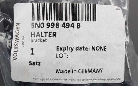 VW Tiguan 2012-16 set of front parking sensor brackets 5N0998494B