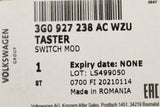 VW Passat B8 2015-24 parking aid sensor switch module 3G0927238AC WZU