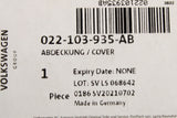 VW Golf MK4 R32 Phaeton Touareg ignition lead engine cover 022103935AB