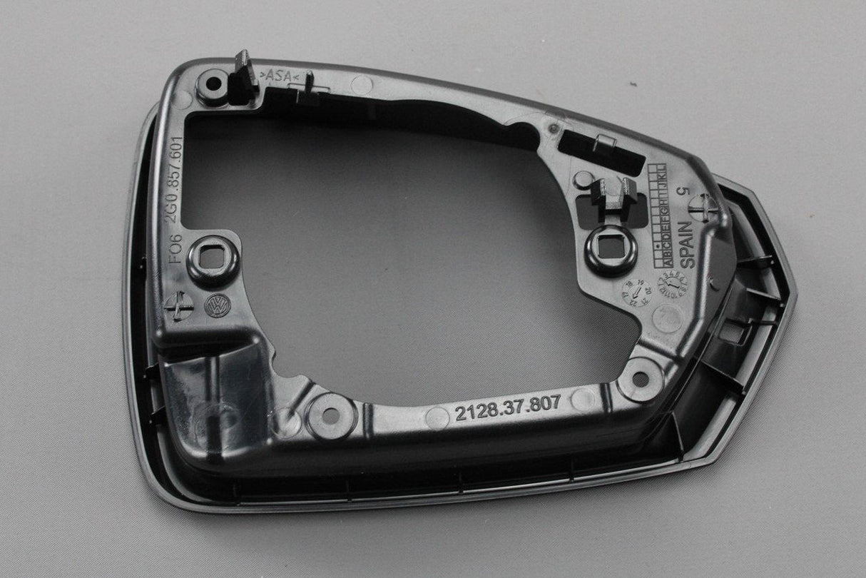 VW Polo AW 2018-on Audi A1 wing mirror surround frame (left) 2G0857601 9B9
