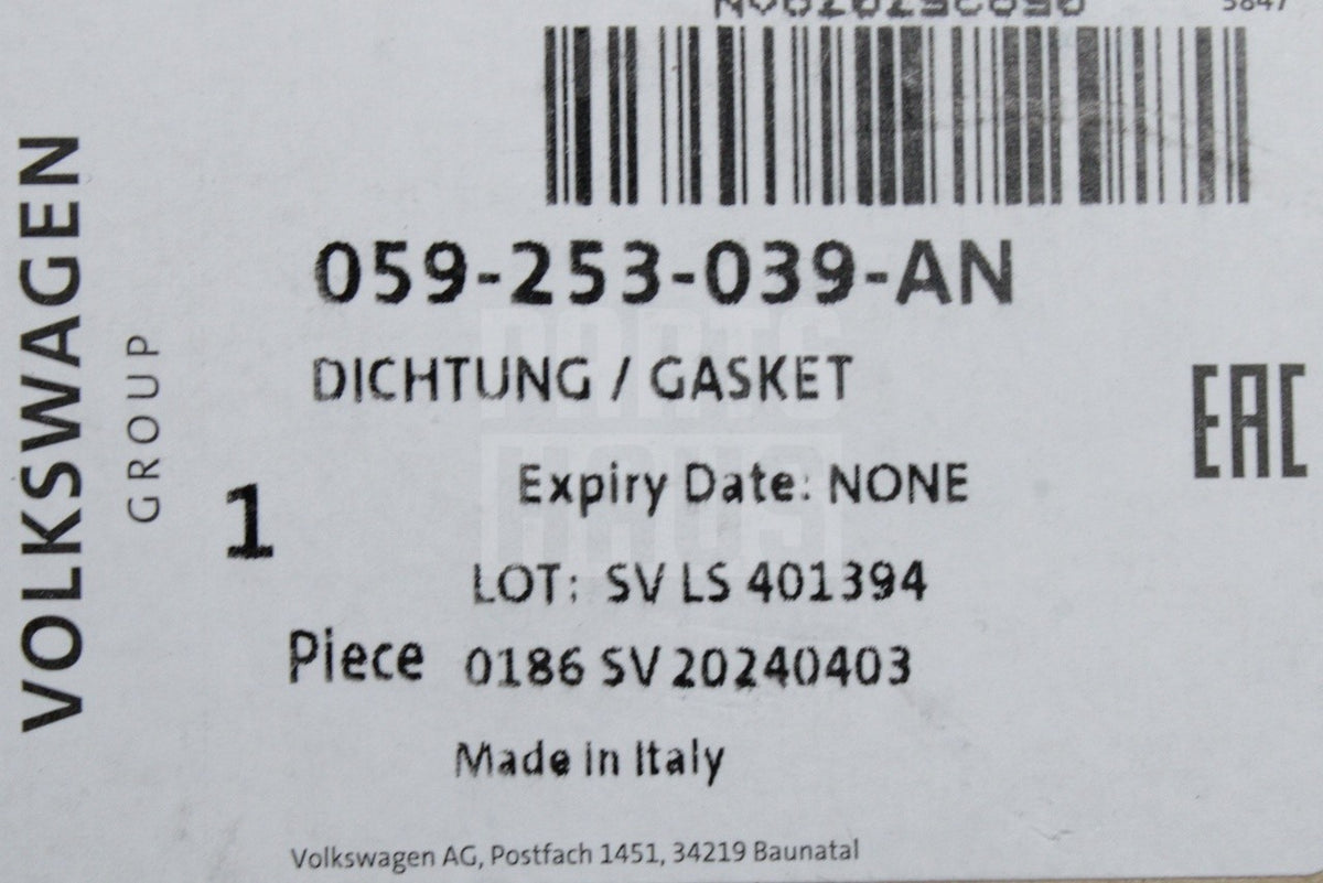 Audi A4 A5 A6 A7 Q7 Q5 3.0 TDI exhaust manifold gasket 059253039AN