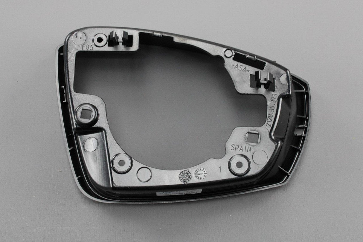 VW Polo 6R 6C Up! wing mirror surround bezel trim (left) 6R0857601B 9B9