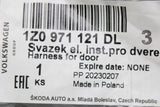 Skoda Octavia 2009-13 front door wiring harness (passenger) 1Z0971121DL