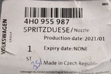Audi A8 S8 2010-2013 heated windscreen washer jet (left) 4H0955987