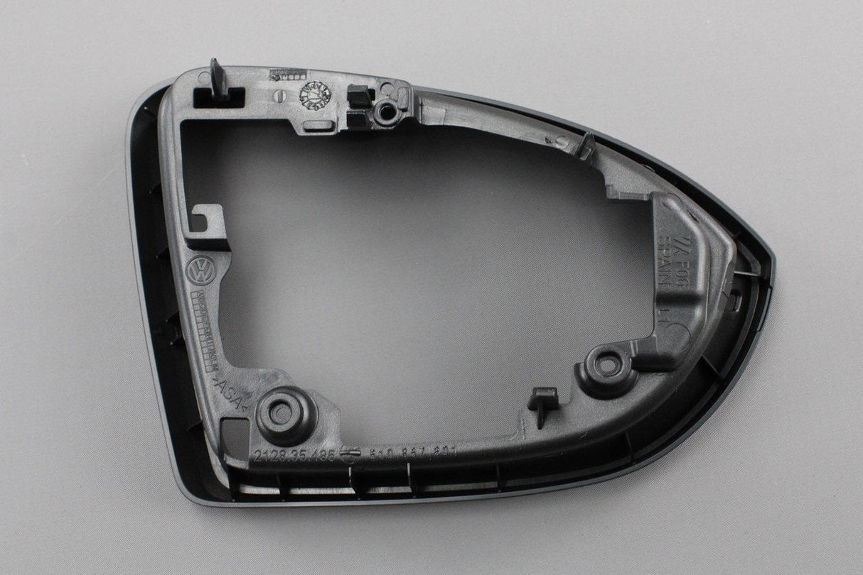 VW Golf SV Touran wing mirror surround trim frame (left) 510857601 9B9